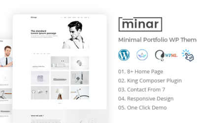 Test du thème WordPress Minar , voici notre avis