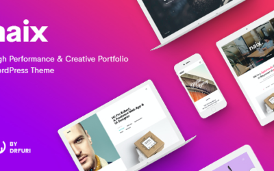 Test du thème WordPress Naix , voici notre avis