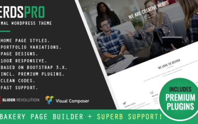 Test du thème WordPress Nerdspro Minimal WordPress Theme , découvrez notre avis