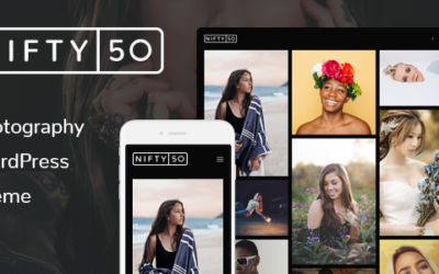 Test du thème WordPress Nifty Fifty Photography WordPress Theme , voici notre avis