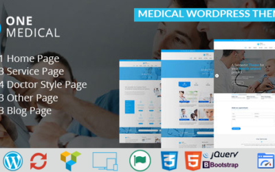 Test du thème WordPress OneMedical , voici notre avis