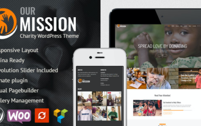 Test du thème WordPress Our Mission , voici notre avis
