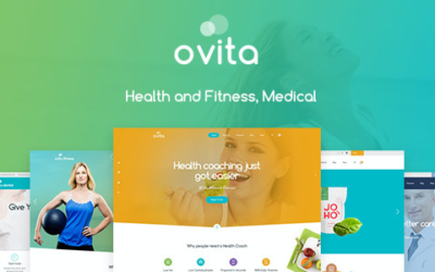 Test du thème WordPress Ovitahealth , voici notre avis