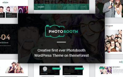 Test du thème WordPress PhotoBooth , découvrez notre avis