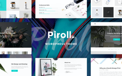 Test du thème WordPress Piroll , découvrez notre avis