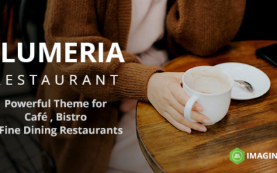 Test du thème WordPress Plumeria Restaurant and Cafe Theme for WordPress , voici notre avis