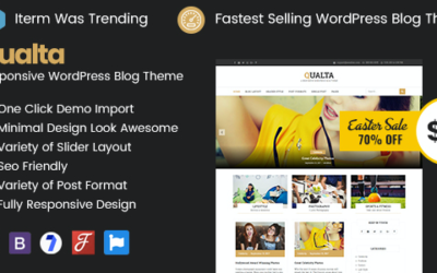 Test du thème WordPress Qualta , découvrez notre avis