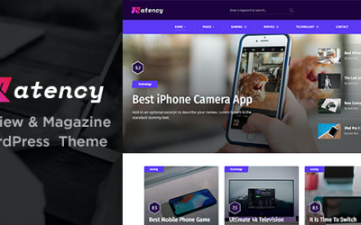 Test du thème WordPress Ratency , voici notre avis