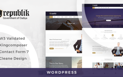 Test du thème WordPress Republik , découvrez notre avis