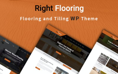 Test du thème WordPress Right Flooring , découvrez notre avis