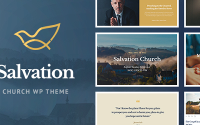 Test du thème WordPress Salvation , découvrez notre avis