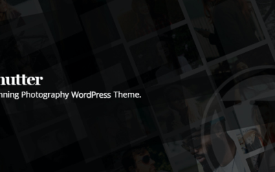 Test du thème WordPress Shutter , découvrez notre avis