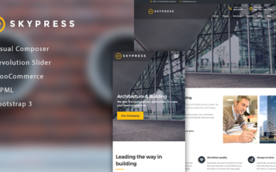 Test du thème WordPress SkyPress , découvrez notre avis