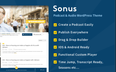 Test du thème WordPress Sonus , découvrez notre avis