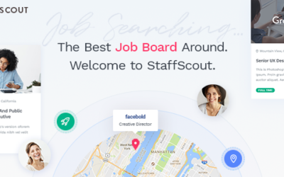 Test du thème WordPress StaffScout , découvrez notre avis