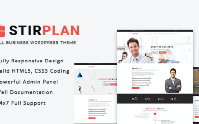 Test du thème WordPress StirPlan , voici notre avis