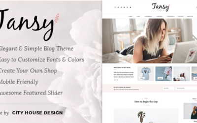 Test du thème WordPress Tansy , découvrez notre avis