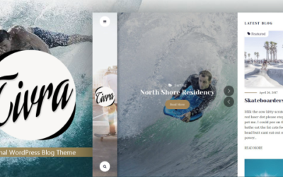 Test du thème WordPress Tivra , voici notre avis
