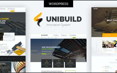 Test du thème WordPress Unibuild , voici notre avis