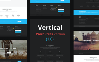 Test du thème WordPress Vertical , voici notre avis