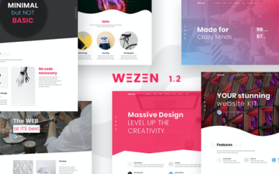 Test du thème WordPress Wezen , découvrez notre avis