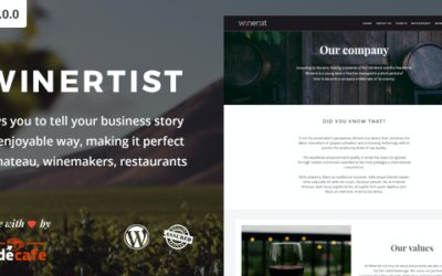 Test du thème WordPress Winerist , voici notre avis