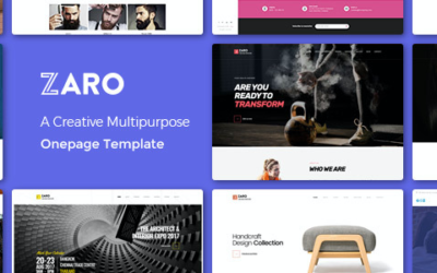 Test du thème WordPress Zaro , voici notre avis